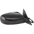 Passenger Side Mirror, Power Adjust, Manual Folding, Non-Heated, Paintable, No Signal Light, No Memory, No Puddle Light, No Auto-Dimming, No Blind Spot Feature