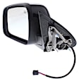 Driver Side Mirror, Power Adjust, Heated, Manual Folding, Paintable, No Signal Light, No Memory, No Puddle Light, No Auto-Dim, No Blind Spot Feature