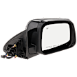 Passenger Side Mirror, Power Adjust, Heated, Manual Folding, Paintable, No Signal Light, No Memory, No Puddle Light, No Auto-Dim, No Blind Spot Feature