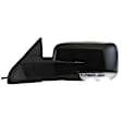 Driver Side Mirror, Power Adjust, Heated, Power Folding, Paintable, In-housing Signal Light, No Memory, With Puddle Light, No Auto-Dim, No Blind Spot Feature