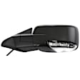 Driver Side Mirror, Power Adjust, Heated, Power Folding, Paintable, In-housing Signal Light, No Memory, With Puddle Light, No Auto-Dim, No Blind Spot Feature