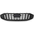 Grille Textured Black