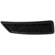 Passenger Side Hood Grille Black