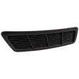 Passenger Side Hood Grille Black
