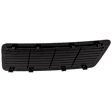 Passenger Side Hood Grille Black