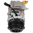 A/C Compressor, With Clutch, 6-Groove Pulley, 3.5L, Non-Turbo