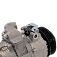 A/C Compressor, With Clutch, 6-Groove Pulley, 3.5L, Non-Turbo