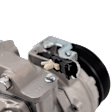 A/C Compressor, With Clutch, 6-Groove Pulley, 3.5L, Non-Turbo