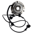 Front, Driver or Passenger Side Wheel Hub, With Bearing, With Sensor, 5 x 4.5 in. Bolt Pattern