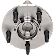 Front, Driver or Passenger Side Wheel Hub, With Bearing, 5 x 4.25 in. Bolt Pattern, FWD