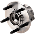 Front, Driver or Passenger Side Wheel Hub, With Bearing, 5 x 4.25 in. Bolt Pattern, FWD