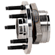Front, Driver or Passenger Side Wheel Hub, With Bearing, 5 x 4.25 in. Bolt Pattern, FWD