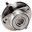 Front, Driver or Passenger Side Wheel Hub, With Bearing, 5 x 4.25 in. Bolt Pattern, FWD