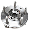 Front, Driver or Passenger Side Wheel Hub, With Bearing, 5 x 4.5 in. Bolt Pattern