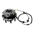 Front, Driver or Passenger Side Wheel Hub, With Bearing, With Sensor, 8 x 6.69 in. Bolt Pattern, with Single Rear Wheels (SRW)