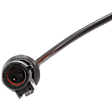 Front, Driver or Passenger Side Wheel Hub, With Bearing, With Sensor, 5 x 4.5 in. Bolt Pattern