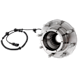 Front, Driver or Passenger Side Wheel Hub, With Bearing, With Sensor, 8 x 6.69 in. Bolt Pattern