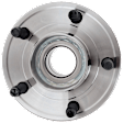 Front, Driver or Passenger Side Wheel Hub, With Bearing, 5 x 4.5 in. Bolt Pattern, RWD