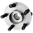 Wheel Hub, 5 Lugs, With Bearing