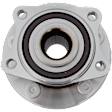 Rear, Driver or Passenger Side Wheel Hub, With Bearing, 5 x 4.5 in. Bolt Pattern, AWD