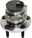 Rear, Driver or Passenger Side Wheel Hub, With Bearing, 5 x 4.5 in. Bolt Pattern, FWD
