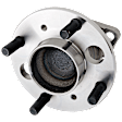 Rear, Driver or Passenger Side Wheel Hub, With Bearing, 4 x 4.25 in. Bolt Pattern