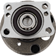 Rear, Driver or Passenger Side Wheel Hub, With Bearing, 4 x 4.25 in. Bolt Pattern