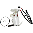 Fuel Pump, Electric, With Fuel Sending Unit, 3.0L, 6Cyl