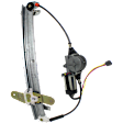 Front, Passenger Side Power Window Regulator, With Motor