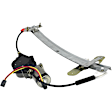 Front, Passenger Side Power Window Regulator, With Motor