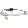 Front, Passenger Side Power Window Regulator, With Motor