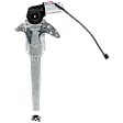 Front, Passenger Side Power Window Regulator, With Motor