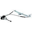 Front, Passenger Side Power Window Regulator, With Motor