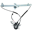 Front, Driver Side Power Window Regulator, With Motor