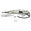 Front, Driver Side Power Window Regulator, With Motor