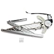 Front, Driver Side Power Window Regulator, With Motor