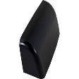 Driver Side Mirror Cover, Textured Black, Upper Cap, Towing
