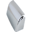 Passenger Side Mirror Cover, Chrome, Upper Cap, Towing