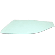 2001-2007 Ford Escape - Front, Driver Side Door Glass, Green Tint, Without Clips, Replaces NAGS No. DD09752 GTNN