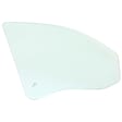 2007-2012 Lincoln MKZ - Front, Passenger Side Door Glasses, Green Tint, Without Clips, Replaces NAGS No. DD10919 GTNN