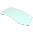 2007-2012 Lincoln MKZ - Front, Passenger Side Door Glasses, Green Tint, Without Clips, Replaces NAGS No. DD10919 GTNN