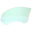 2005-2014 Ford Mustang - Front, Passenger Side Door Glass, Green Tint, Without Clips, Replaces NAGS No. DD10696 GTNN