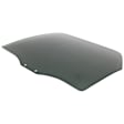 Rear, Driver Side Door Glass, Gray Tint Privacy, Replaces NAGS No. DD09754 YPNN