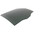 Rear, Driver Side Door Glass, Gray Tint Privacy, Replaces NAGS No. DD09754 YPNN