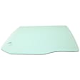 Rear, Passenger Side Door Glass, Green Tint, 4-Door, Crew Cab Pickup/4-Door, Sport Utility, Replaces NAGS No. DD09291 GTNN