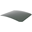 Rear, Passenger Side Door Glass, Gray Tint Privacy, Replaces NAGS No. DD09872 YPNN