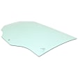 2000-2011 Ford Focus - Rear, Passenger Side Door Glass, Green Tint, Without Clips, Replaces NAGS No. DD09524 GTNN