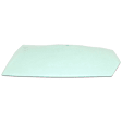 2000-2011 Ford Focus - Rear, Passenger Side Door Glass, Green Tint, Without Clips, Replaces NAGS No. DD09524 GTNN