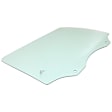 2015-2016 Ford F-150 - Rear, Passenger Side Door Glass, Green Tint, Without Clips, Crew Cab Pickup, Replaces NAGS No. DD12400 GTNN