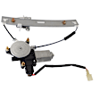 2009 Ford Escape XLT - Rear, Driver Side Power Window Regulator, With Motor